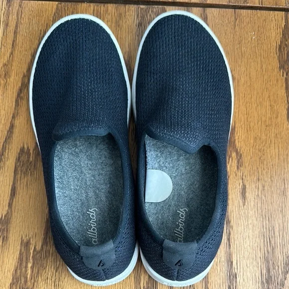 Allbirds women’s Tree Loungers Navy - Picture 1 of 7